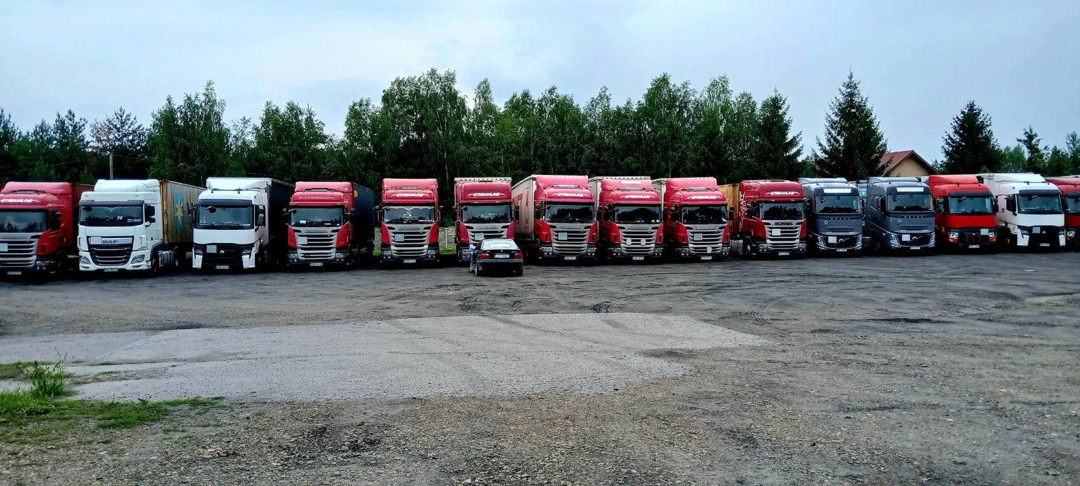 Chiptuning flota ciężarówek Scania DAF Volvo DK Garage